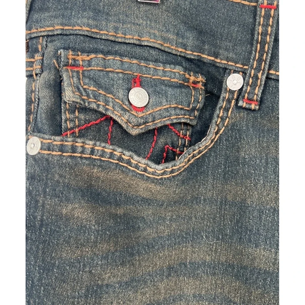True Religion Jeans Ricky Relax Straight Jean 34x34(30-b69)